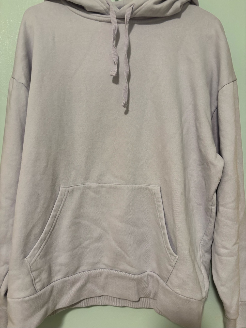 Aeropostale Lavender Drawstring Hoodie size small Sweatshirt